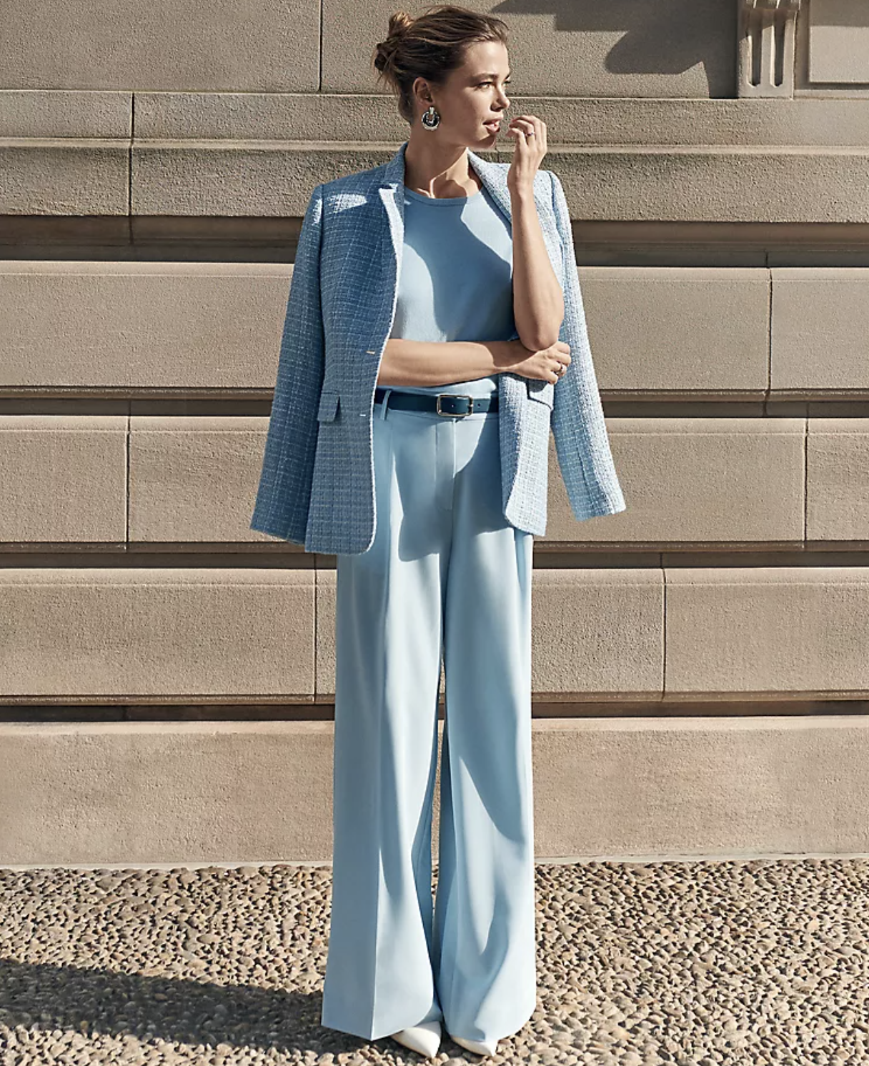 Wide leg pants - Spring Work Outfits